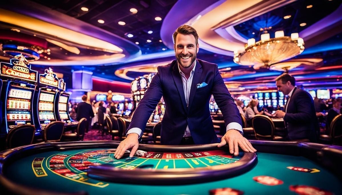 slot game reels spinning on bunny gaming